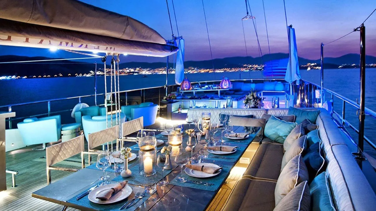 Luxury Gulet Charter Turkey cruising in Fethiye