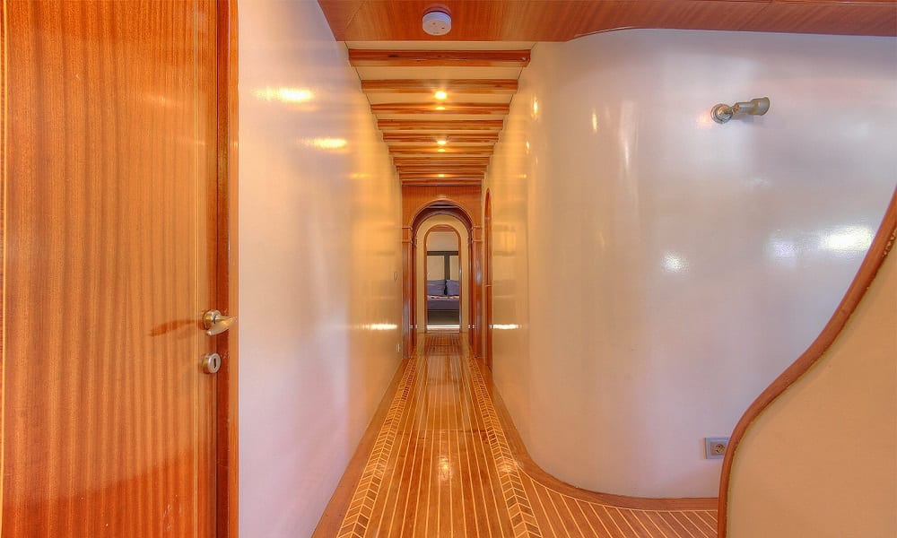 Angelo 2 Gulet docked in a Fethiye marina, Turkey