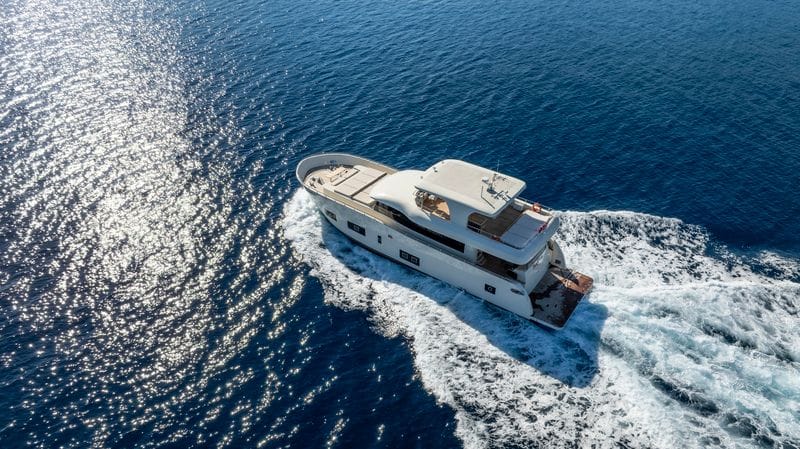 Tanway Trawler at sea, Marmaris cruise